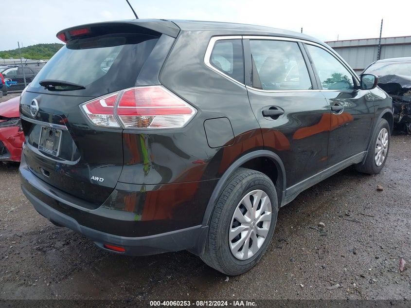 2016 NISSAN ROGUE S/SL/SV - KNMAT2MV8GP736330