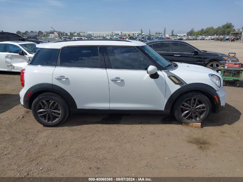 2013 Mini Countryman Cooper S VIN: WMWZC3C57DWP22413 Lot: 40060365