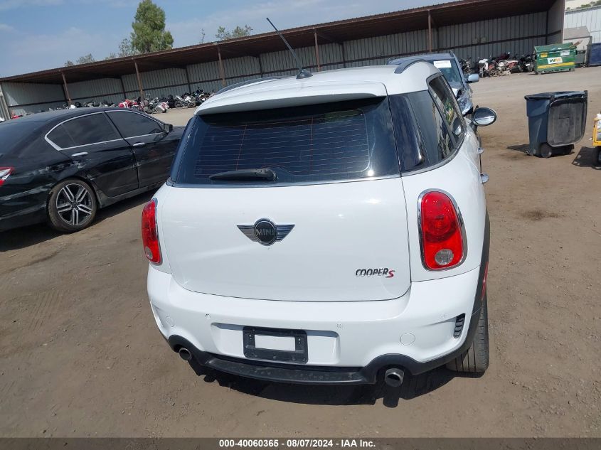 2013 Mini Countryman Cooper S VIN: WMWZC3C57DWP22413 Lot: 40060365