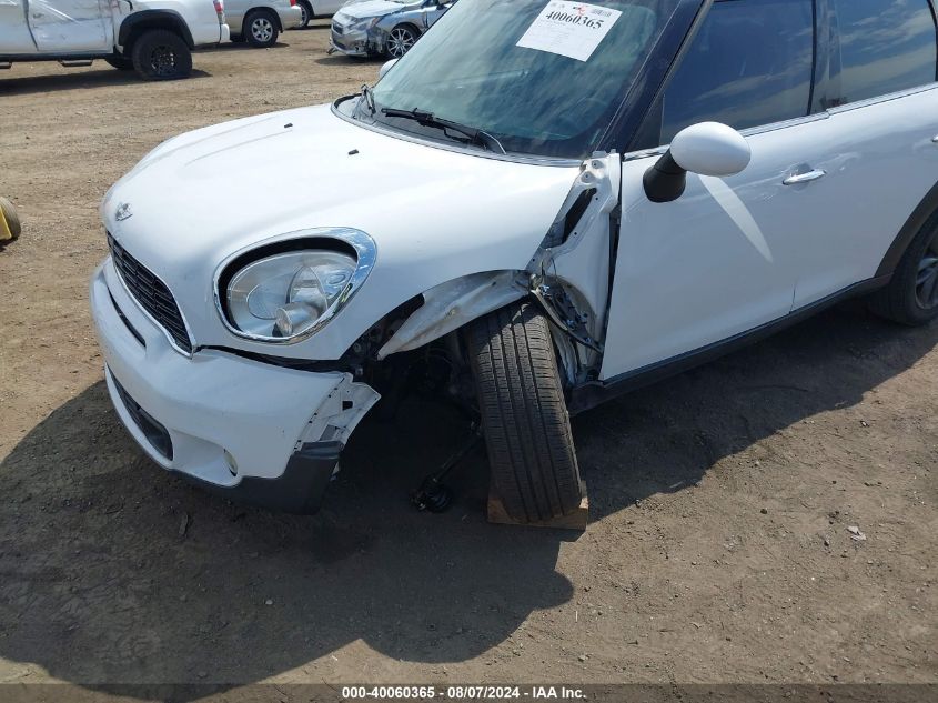 2013 Mini Countryman Cooper S VIN: WMWZC3C57DWP22413 Lot: 40060365