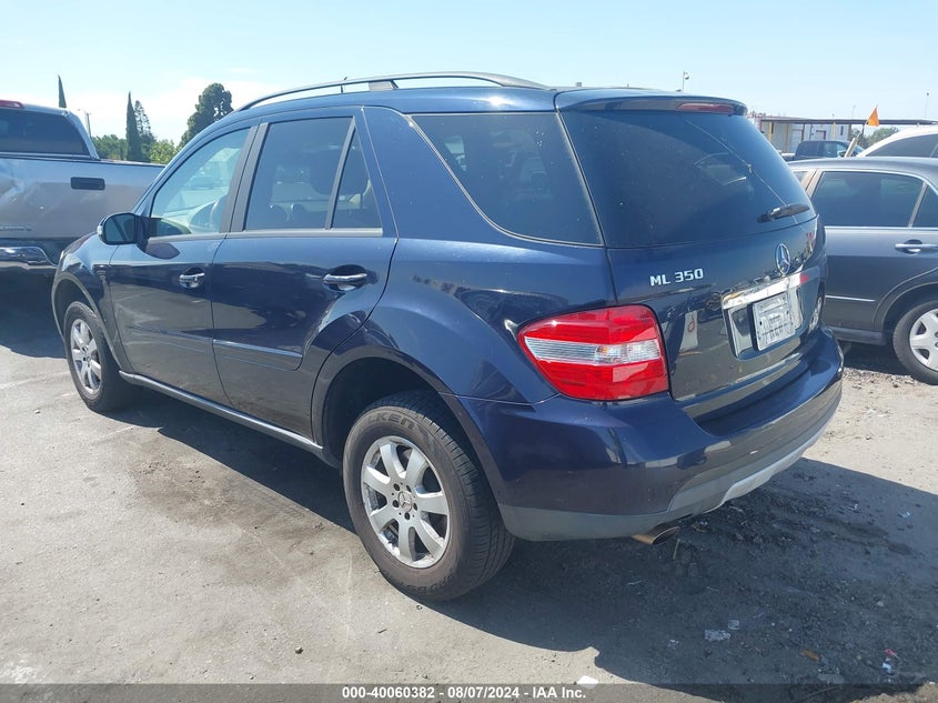 2006 Mercedes-Benz Ml 350 4Matic VIN: 4JGBB86E06A018761 Lot: 40060382