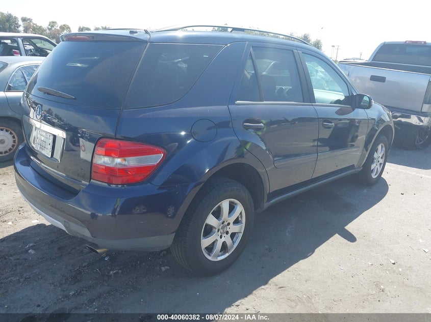 2006 Mercedes-Benz Ml 350 4Matic VIN: 4JGBB86E06A018761 Lot: 40060382