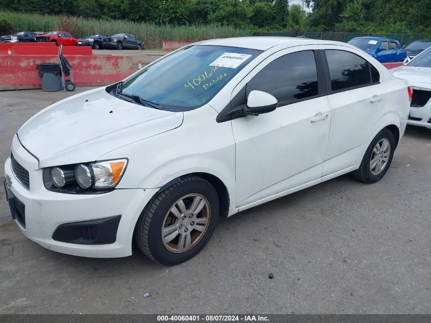 2012 Chevrolet Sonic 2Ls VIN: 1G1JA5SHXC4177632 Lot: 40060401