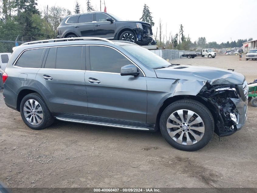 2017 Mercedes-Benz Gls 450 4Matic VIN: 4JGDF6EE9HA877904 Lot: 40060407