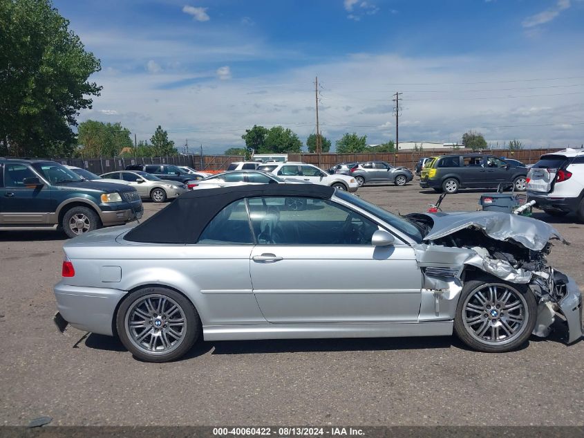 2004 BMW M3 VIN: WBSBR93414PK07097 Lot: 40060422