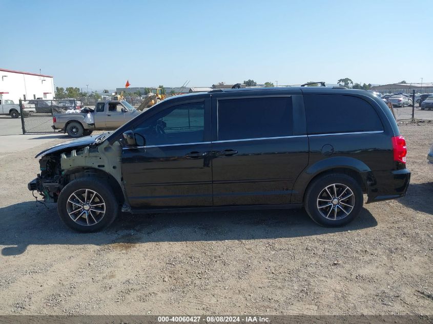 2017 Dodge Grand Caravan Sxt VIN: 2C4RDGCG0HR828368 Lot: 40060427