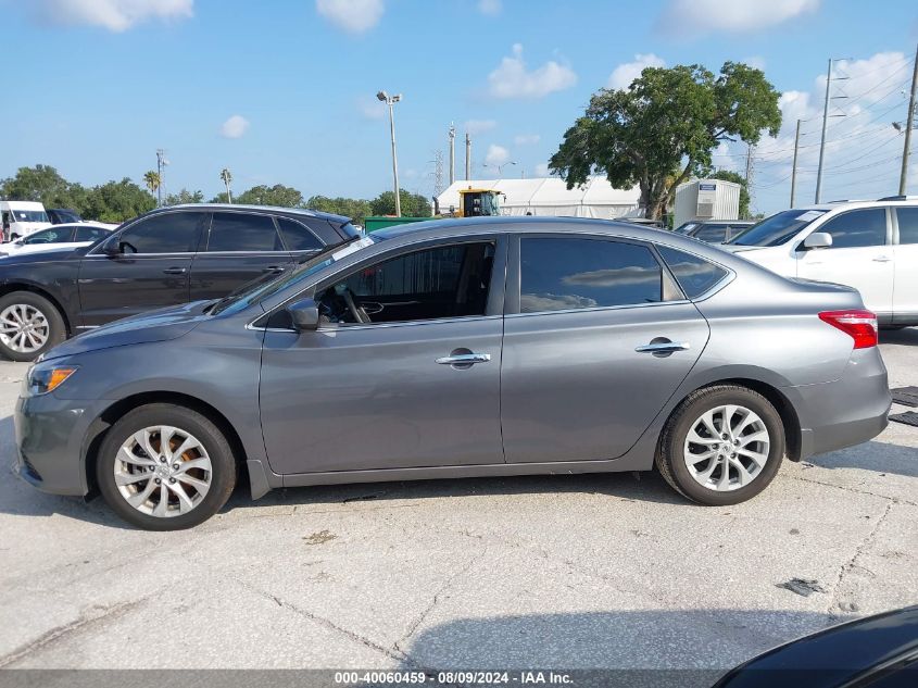 2019 Nissan Sentra Sv VIN: 3N1AB7APXKL609088 Lot: 40060459