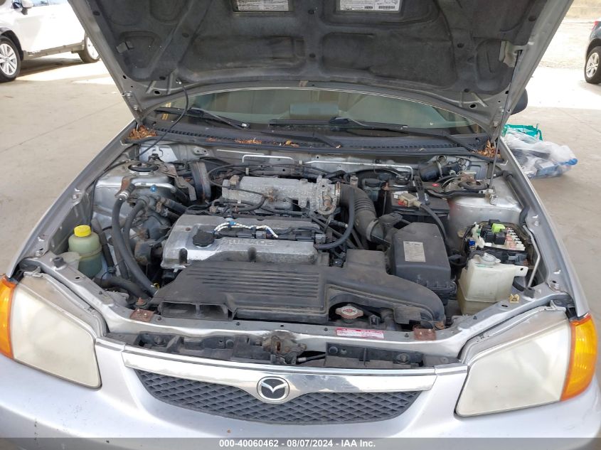 2000 Mazda Protege Dx/Lx VIN: JM1BJ2228Y0197186 Lot: 40060462