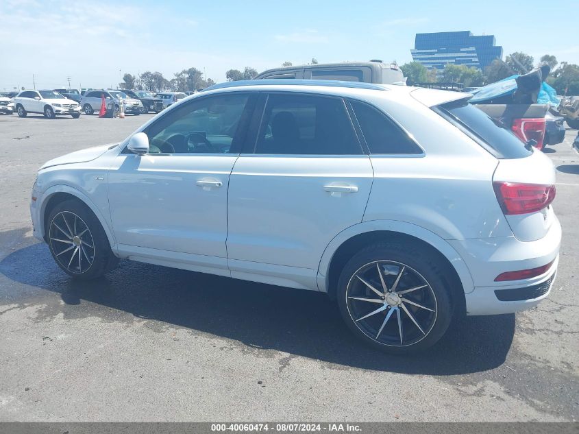 2016 Audi Q3 2.0T Premium Plus VIN: WA1GFCFS9GR014616 Lot: 40060474