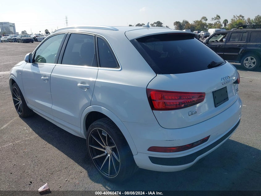 2016 Audi Q3 2.0T Premium Plus VIN: WA1GFCFS9GR014616 Lot: 40060474