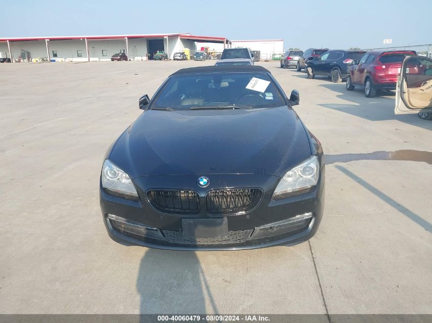 2013 BMW 650I VIN: WBAYP9C50DDW21311 Lot: 40060479