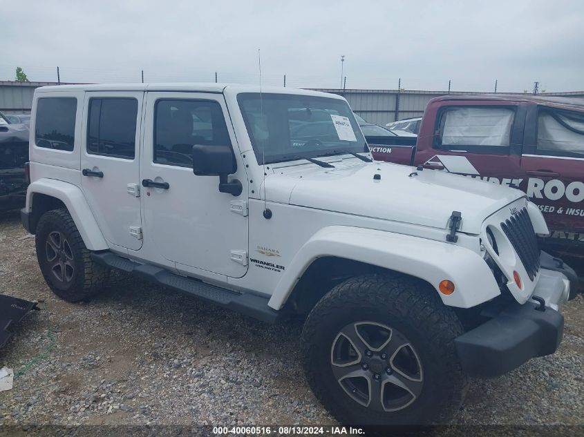 2012 Jeep Wrangler Unlimited Sahara VIN: 1C4HJWEG5CL104642 Lot: 40060516