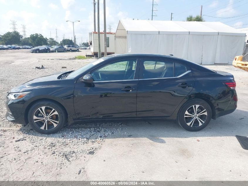 2023 Nissan Sentra Sv Xtronic Cvt VIN: 3N1AB8CV6PY283026 Lot: 40060526