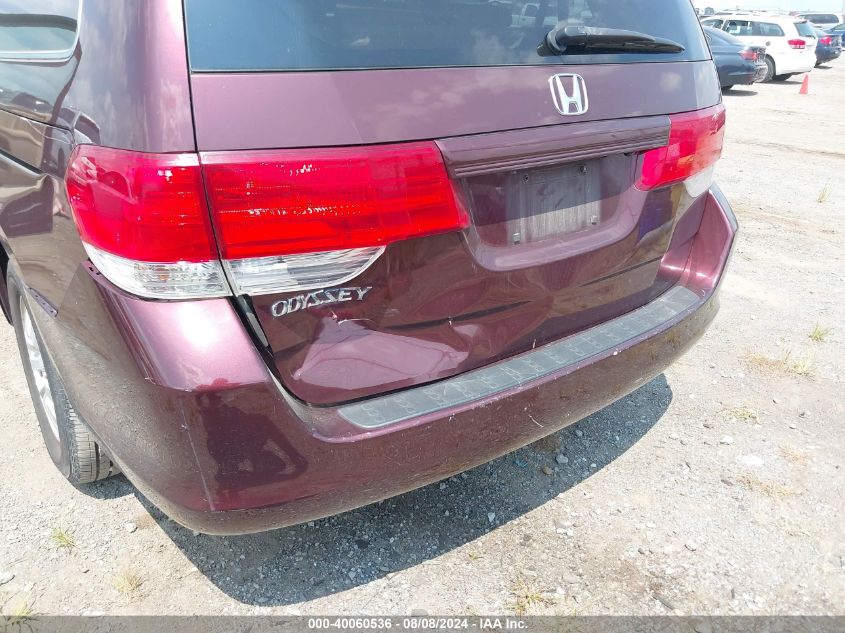 2010 Honda Odyssey Ex-L VIN: 5FNRL3H7XAB070030 Lot: 40060536