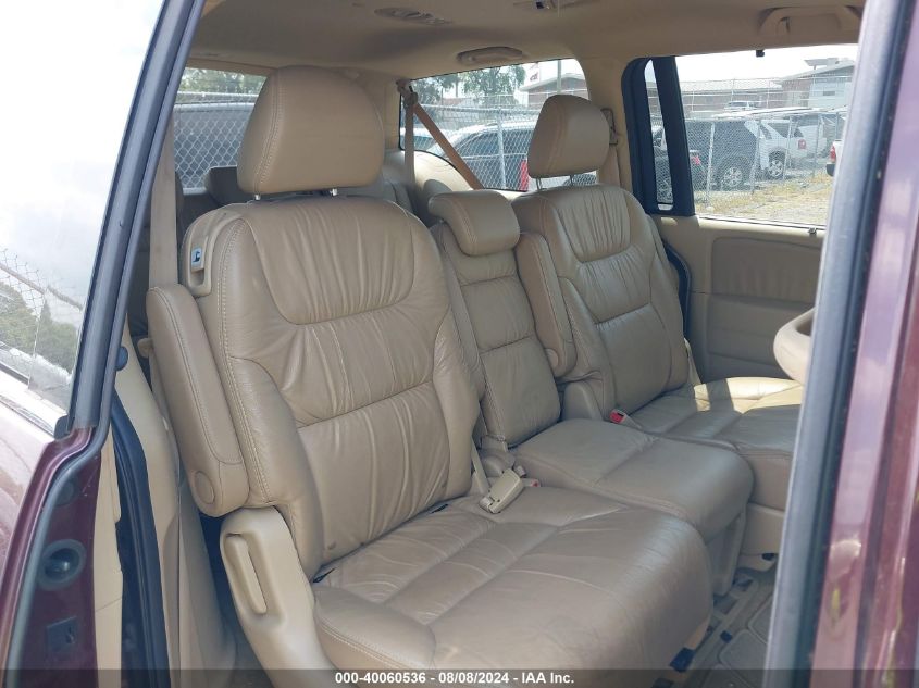 2010 Honda Odyssey Ex-L VIN: 5FNRL3H7XAB070030 Lot: 40060536