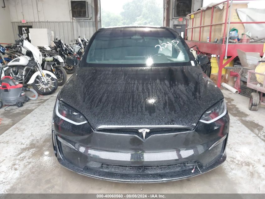 2024 Tesla Model X Long Range VIN: 7SAXCBE55RF442215 Lot: 40060560