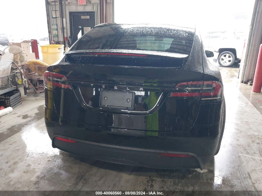 2024 Tesla Model X Long Range VIN: 7SAXCBE55RF442215 Lot: 40060560