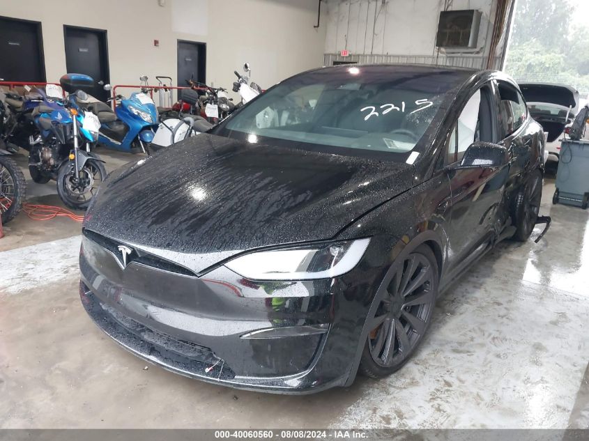 7SAXCBE55RF442215 2024 TESLA MODEL X - Image 2