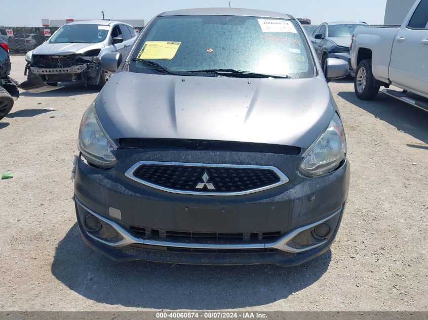 2018 Mitsubishi Mirage Es VIN: ML32A3HJ6JH001700 Lot: 40060574