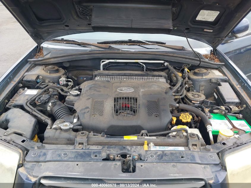 2006 Subaru Forester 2.5Xt Limited VIN: JF1SG69636H725400 Lot: 40060575