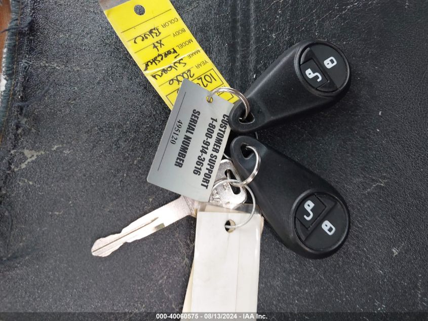 2006 Subaru Forester 2.5Xt Limited VIN: JF1SG69636H725400 Lot: 40060575