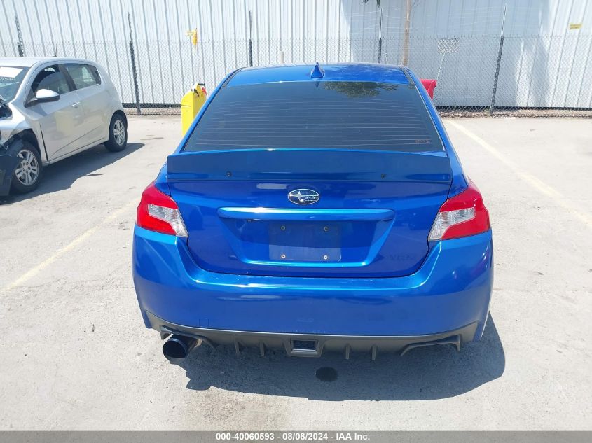 2015 Subaru Wrx Limited VIN: JF1VA1J69F9836086 Lot: 40060593