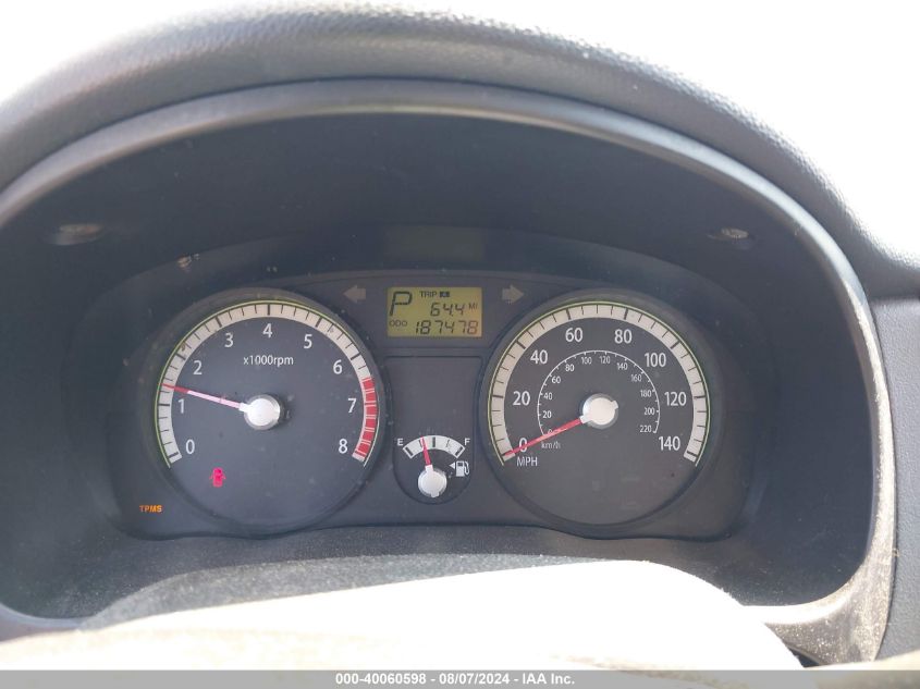 2009 Kia Rio Lx VIN: KNADE223196504893 Lot: 40060598