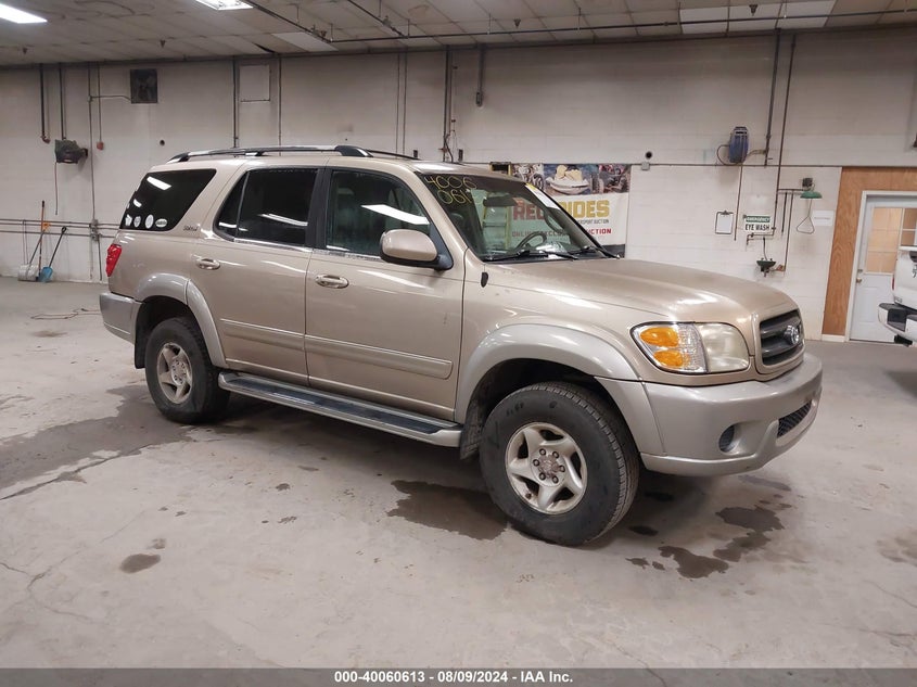 2001 Toyota Sequoia Sr5 V8 VIN: 5TDBT44A91S048315 Lot: 40060613