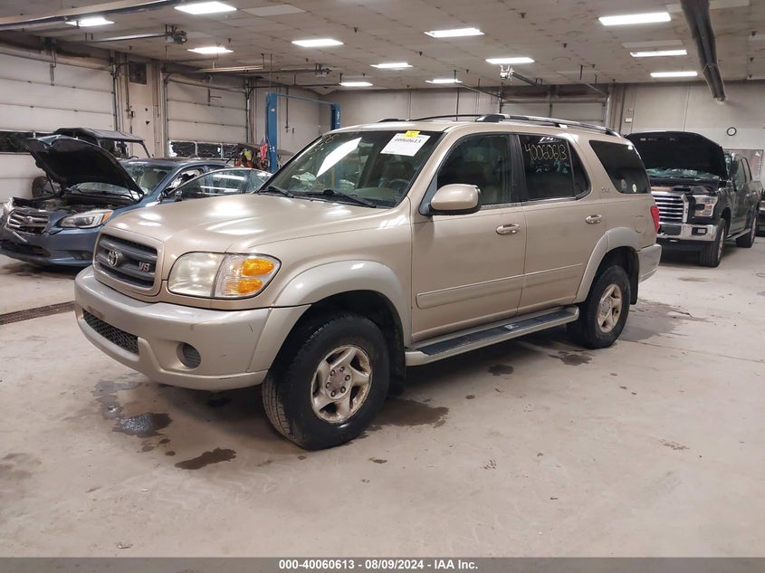 2001 Toyota Sequoia Sr5 V8 VIN: 5TDBT44A91S048315 Lot: 40060613