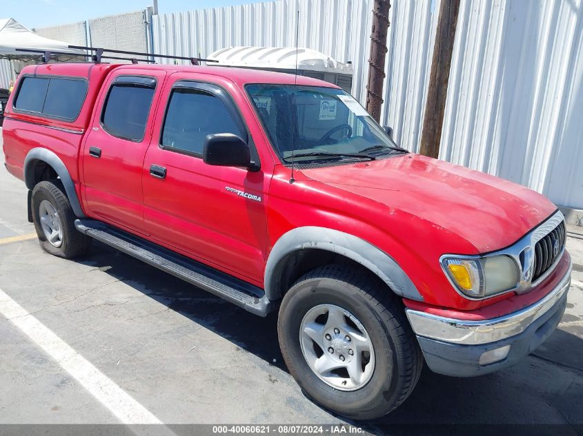 5TEGN92N21Z865129 2001 Toyota Tacoma Prerunner V6