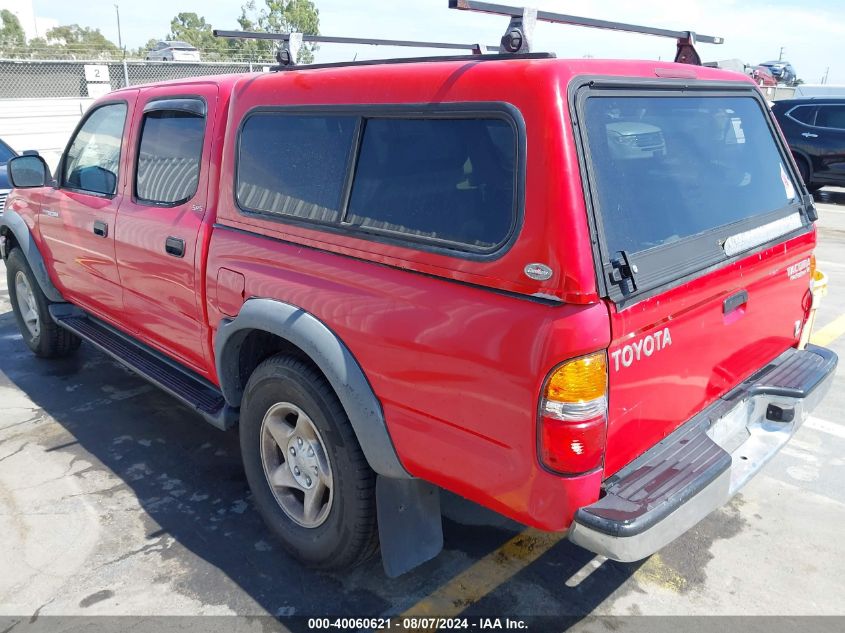 5TEGN92N21Z865129 2001 Toyota Tacoma Prerunner V6