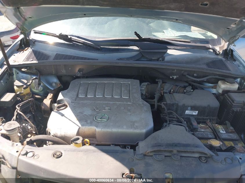 2007 Lexus Rx 350 VIN: 2T2HK31U27C001937 Lot: 40060634