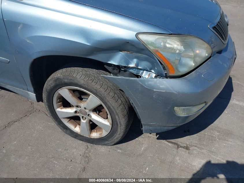 2007 Lexus Rx 350 VIN: 2T2HK31U27C001937 Lot: 40060634