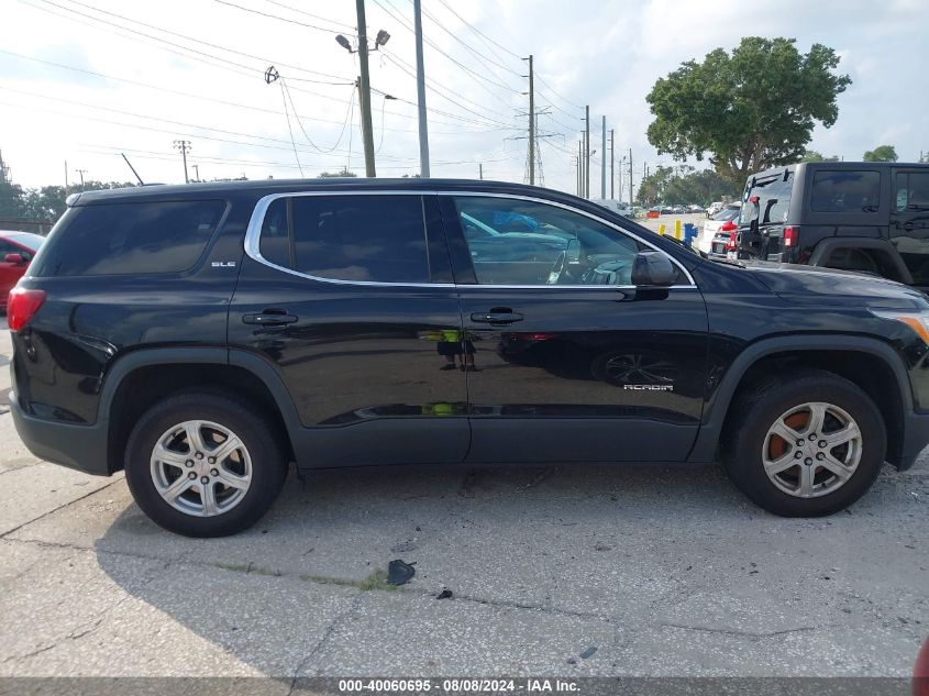 2019 GMC Acadia Sle-1 VIN: 1GKKNKLA3KZ185254 Lot: 40060695