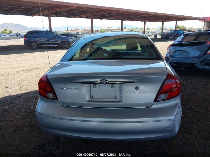 2003 Ford Taurus Se VIN: 1FAHP53U53G141237 Lot: 40060710