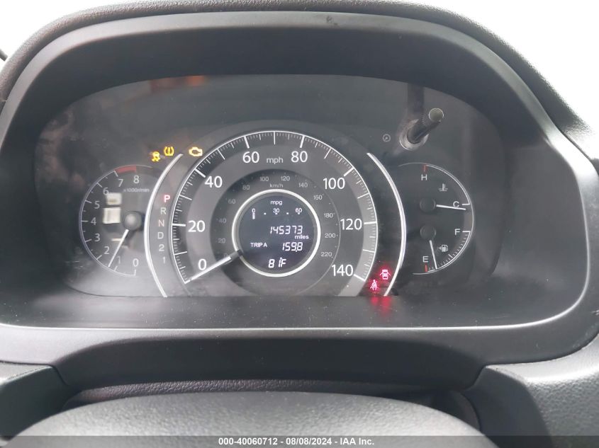 2013 Honda Cr-V Lx VIN: 2HKRM4H34DH669401 Lot: 40060712