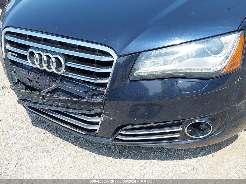 2011 Audi A8 L L Quattro VIN: WAURVAFD1BN005560 Lot: 40060726