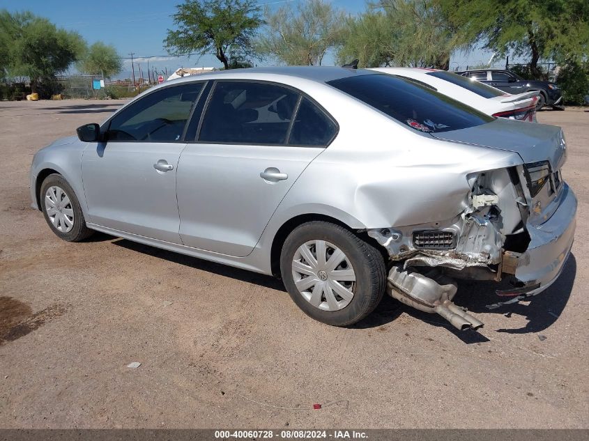 2016 Volkswagen Jetta 1.4T S VIN: 3VW167AJ8GM293587 Lot: 40060728