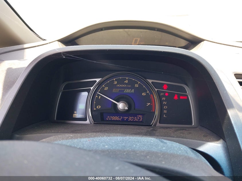 2009 Honda Civic Hybrid VIN: JHMFA36279S003690 Lot: 40060732