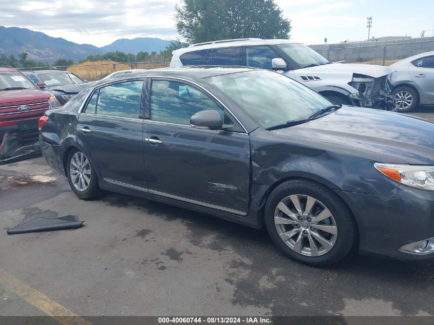 2011 Toyota Avalon Limited VIN: 4T1BK3DB9BU391396 Lot: 40060744