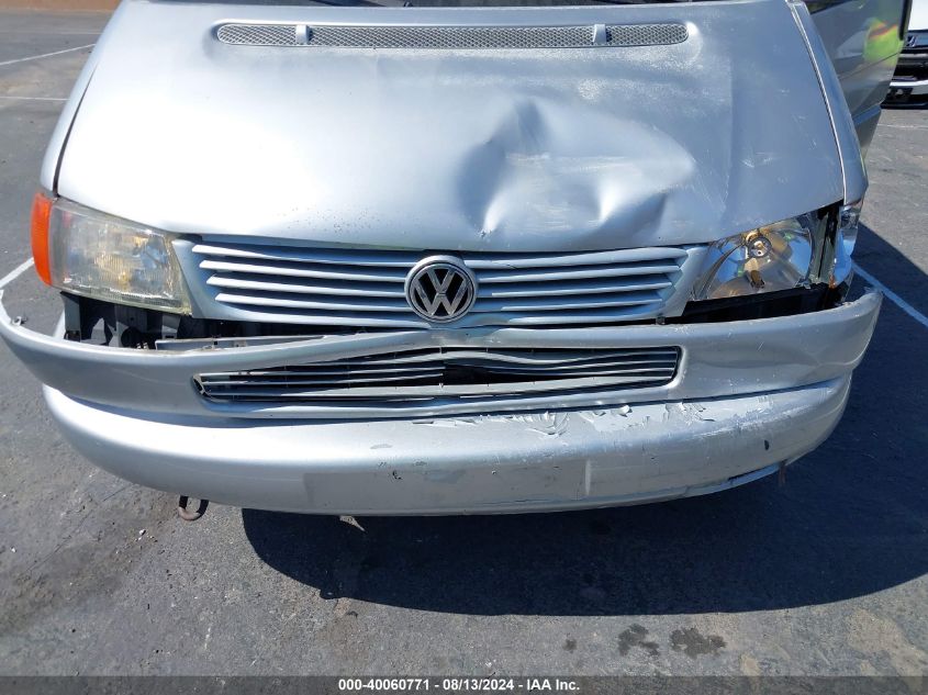 2002 Volkswagen Eurovan Gls VIN: WV2KB47012H071567 Lot: 40060771
