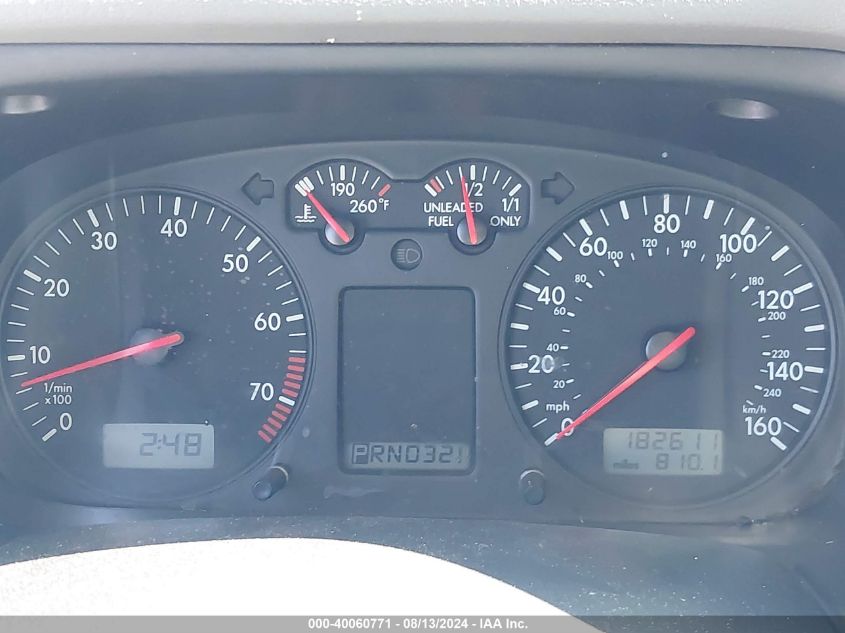 2002 Volkswagen Eurovan Gls VIN: WV2KB47012H071567 Lot: 40060771