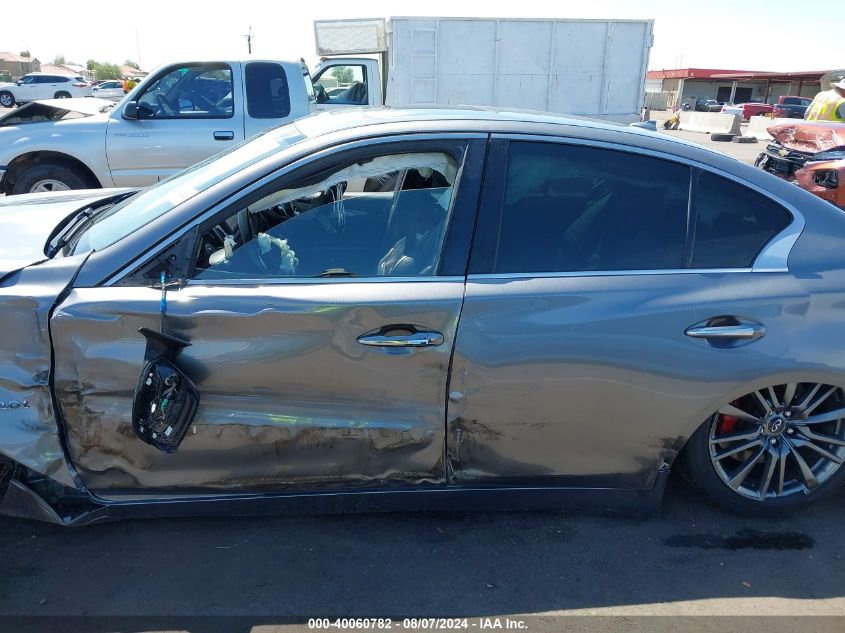 VIN JN1FV7AP4JM461442 2018 INFINITI Q50 3.0T RED SPORT 400