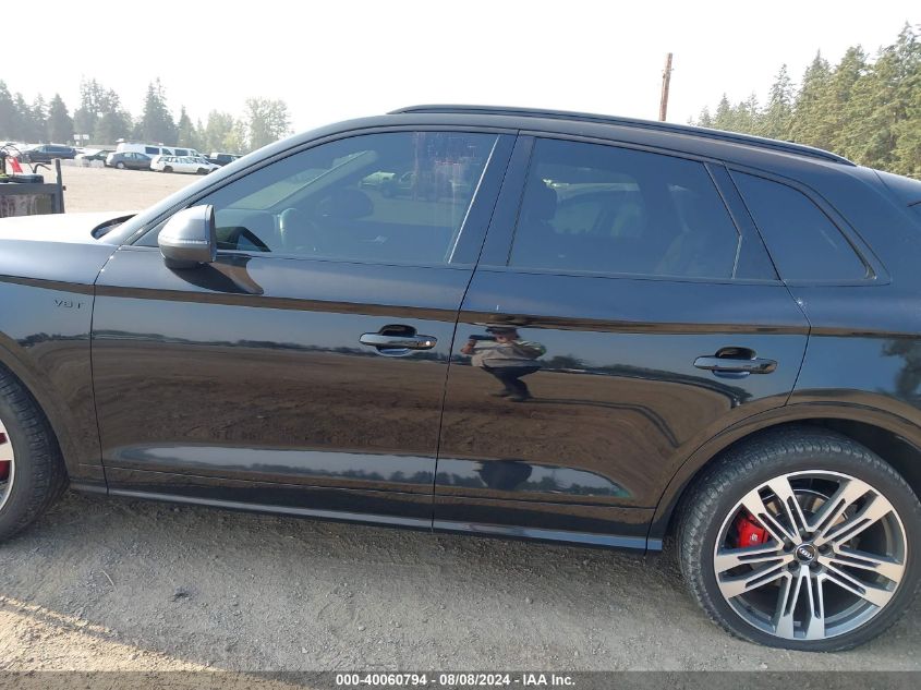 2018 Audi Sq5 3.0T Premium Plus VIN: WA1C4BFY1J2064302 Lot: 40060794