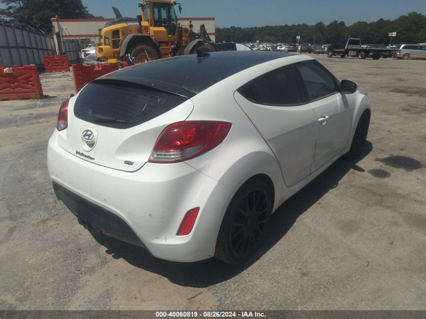 2012 Hyundai Veloster Base W/Gray VIN: KMHTC6AD0CU079347 Lot: 40060819