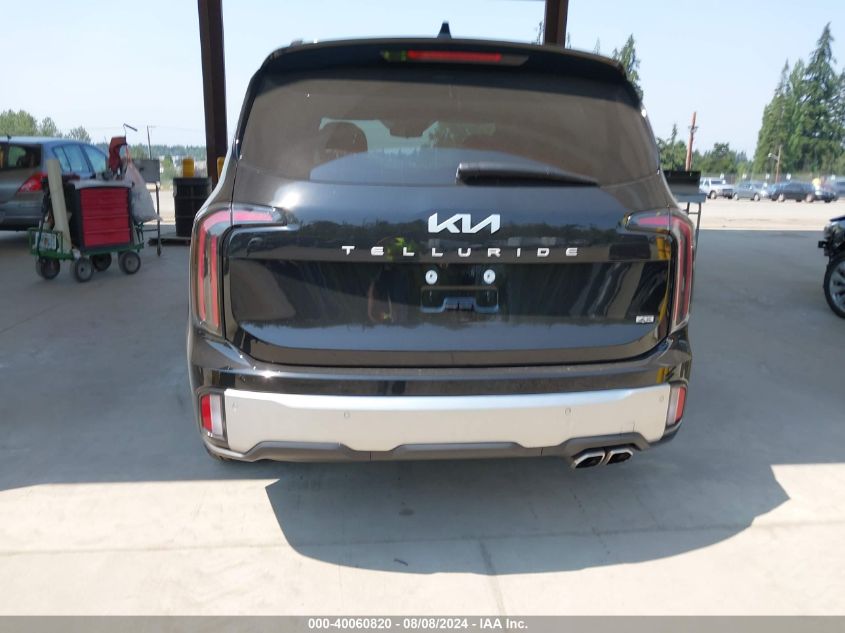 2024 Kia Telluride Sx/Sx X-Line/Sx X-Pro/Sx VIN: 5XYP5DGC8RG487298 Lot: 40060820