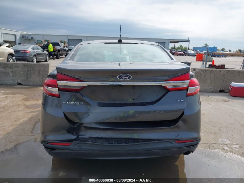 2017 Ford Fusion Se VIN: 3FA6P0H71HR142737 Lot: 40060838