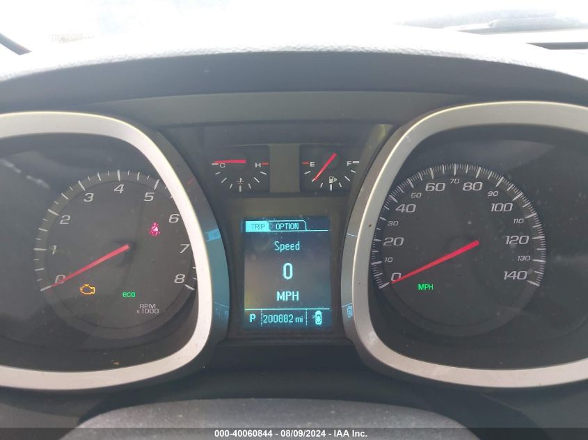 2013 Chevrolet Equinox Ltz VIN: 2GNALFEK0D6419110 Lot: 40060844