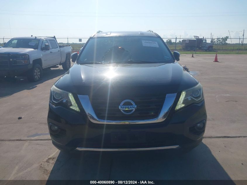 2017 Nissan Pathfinder Sv VIN: 5N1DR2MN0HC641891 Lot: 40060890