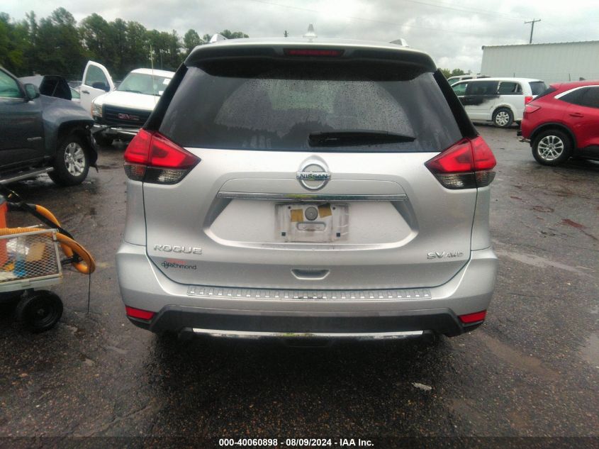 2017 Nissan Rogue Sv VIN: KNMAT2MV3HP537512 Lot: 40060898